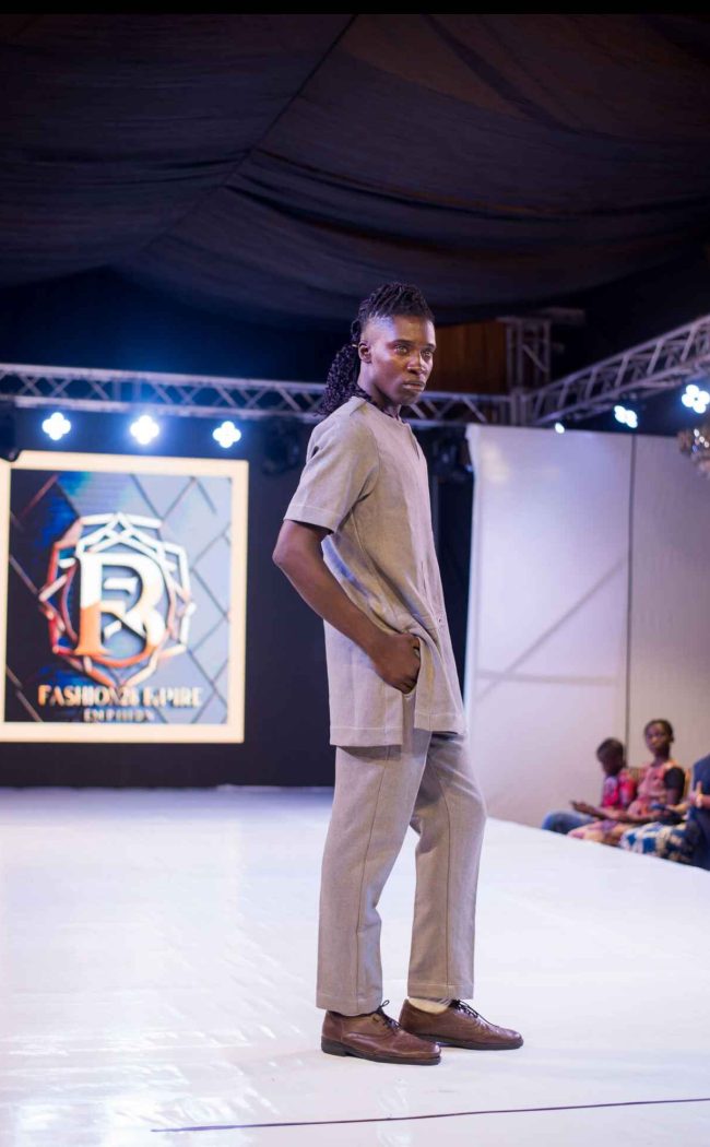 grey kaftan